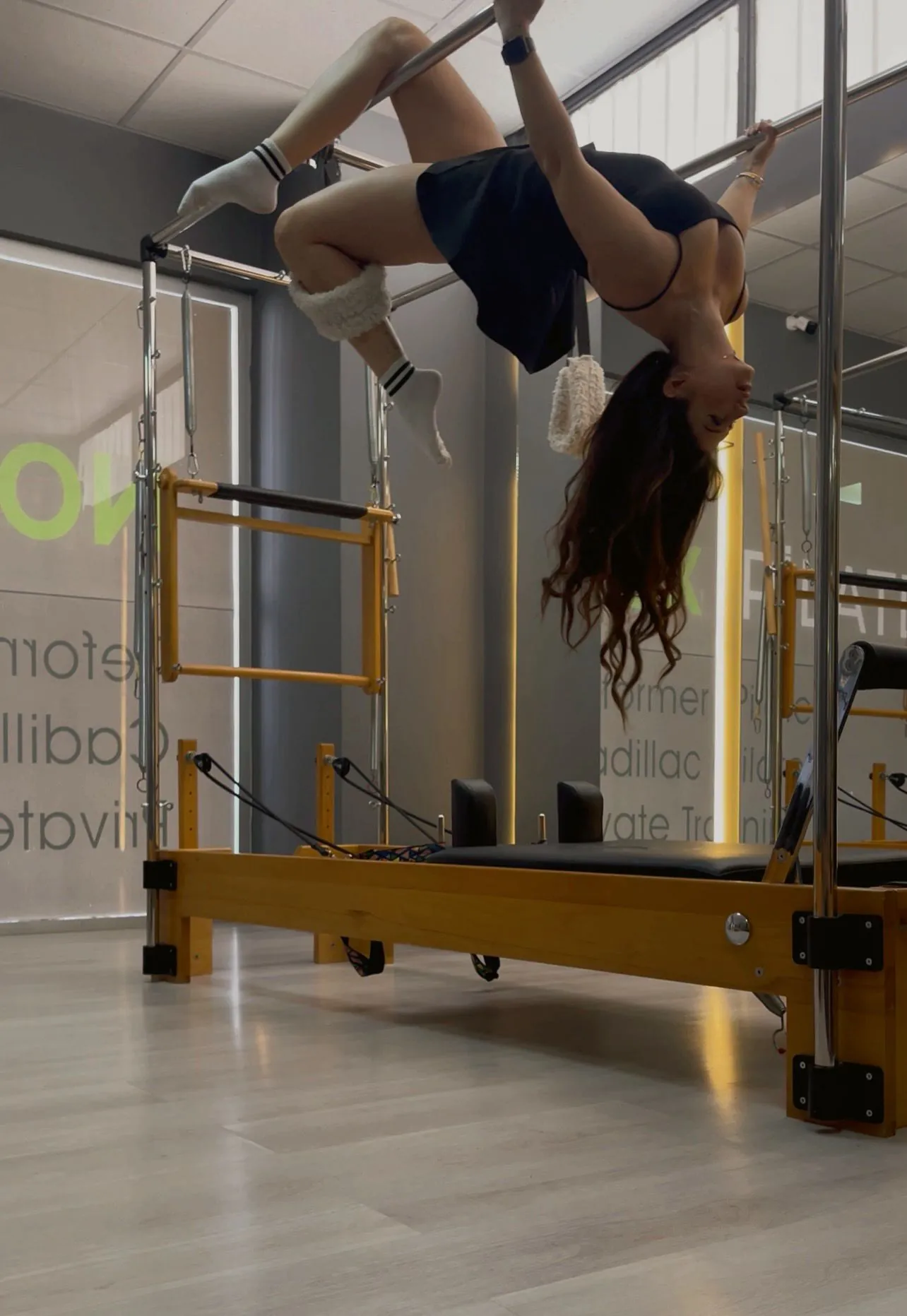 Pilates eğitmeni Ahsen K.